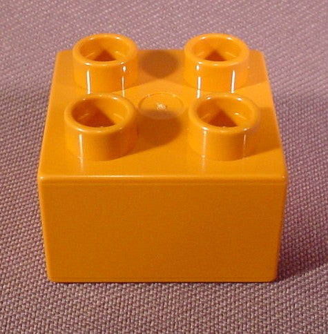 Lego Duplo 3437 Earth Orange 2X2 Brick, Bob The Builder, Dora