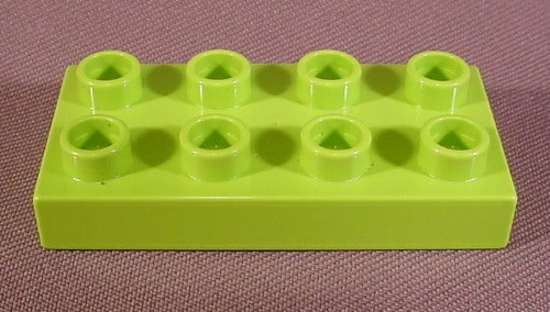 Lego Duplo 40666 Lime Green 2X4 Plate, Thomas The Tank Engine