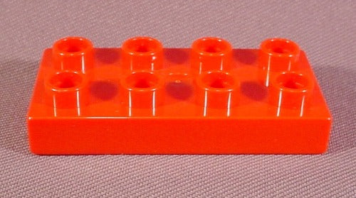 Lego Duplo 40666 Red 2X4 Plate, Bob The Builder