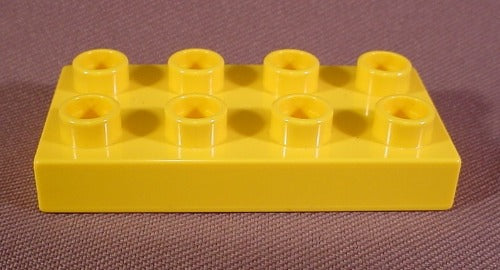 Lego Duplo 40666 Yellow 2X4 Plate, Thomas The Tank Engine