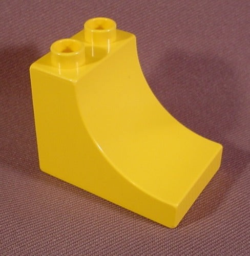 Lego Duplo 2301 Yellow 2X3X2 Brick With Inside Curve, Farm, Circus