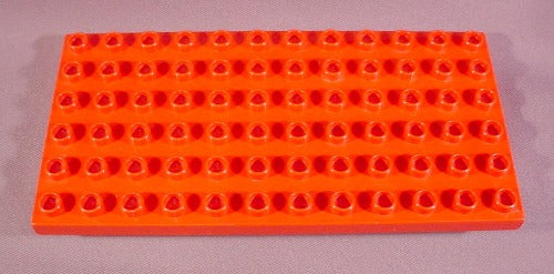 Lego Duplo 4196 Red 6X12 Plate, 3 3/4" By 7 1/2", Bob The Builder,