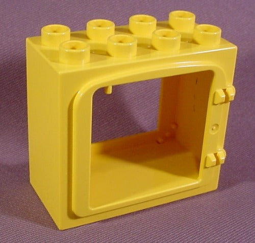 Lego Duplo 2332 Yellow Door Frame 2X4X3 With Raised Rim, Bob The Bu