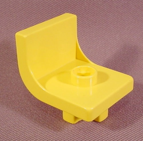 Lego Duplo 4839 Yellow Furniture Chair With One Stud, Fire House