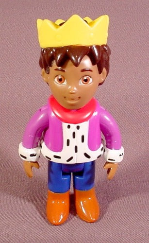 Dora The Explorer Prince Diego Poseable PVC Figure, 4 1/2", Mattel,