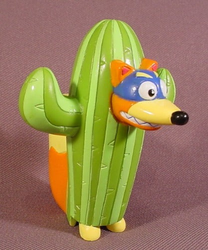 Dora The Explorer Swiper The Fox In Cactus PVC Figure, 3 1/4" Tall