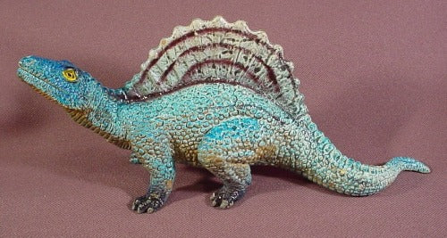 Solid PVC Dimetrodon Dinosaur Animal Figure, 8" Long, Made By AAA,