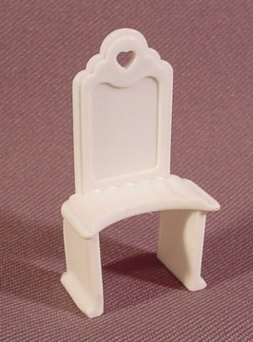 Fisher Price Precious Places White Chair With High Back