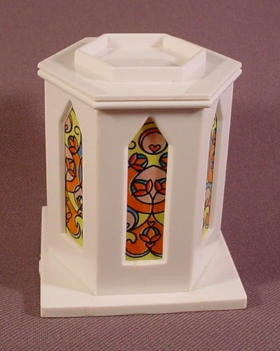 Fisher Price Precious Places Hexagon Shaped Steeple Base With Stain