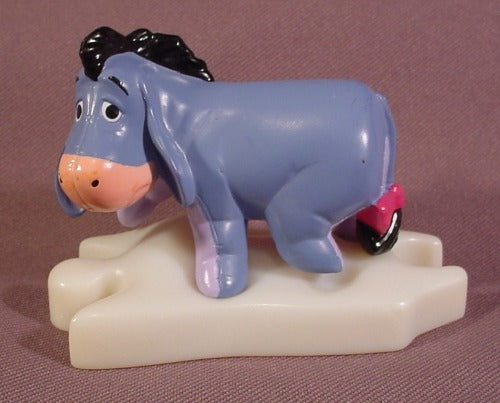 Disney Winnie The Pooh Eeyore Figure On Puzzle Base, 2 1/2" Tall, 2