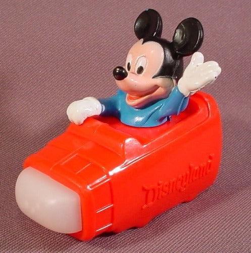 Disney Mickey Mouse In Space Mountain Car Viewer Toy, 1995 Mcdonald