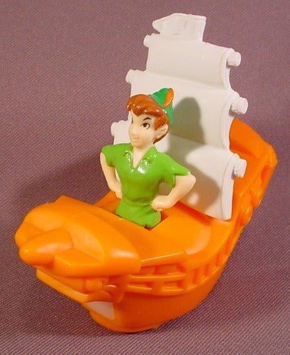 Disney Peter Pan In Pirate Ship Viewer Toy, 1995 Mcdonalds, Disneyl