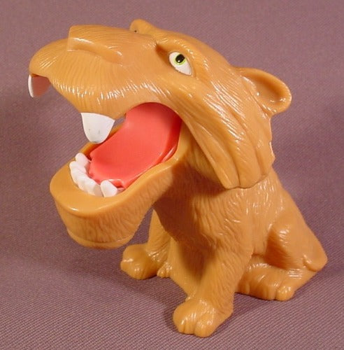 Ice Age Diego The Sabertooth Tiger Plastic Toy Figure, 4" Tall, 200