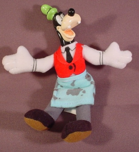 Mcdonalds 2001 Disney's House Of Mouse Plush Goofy Doll Figure
