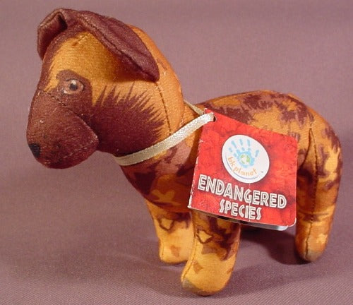 Burger King 2003 Planet Endangered Species African Wild Dog Plush T