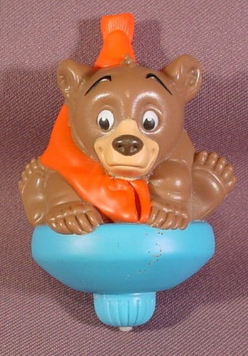 Mcdonalds 2003 Brother Bear Koda Top Figure Toy, 4 3/4" Tall