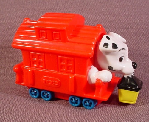 Mcdonalds 101 Dalmatians, Train Caboose, Dog's Head Swivels As It R