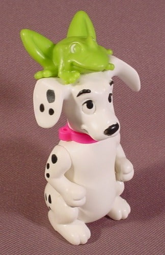 Mcdonalds 101 Dalmatians, Dog With Green Frog On Head, 102