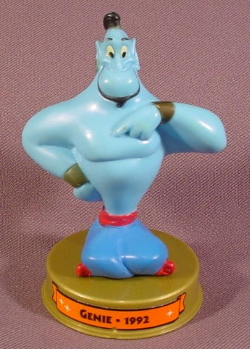 Mcdonalds 100 Years Of Magic Genie PVC Figure On Base, Walt Disney