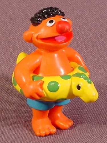 Sesame Street Ernie With Inflatable Life Preserver PVC Figure