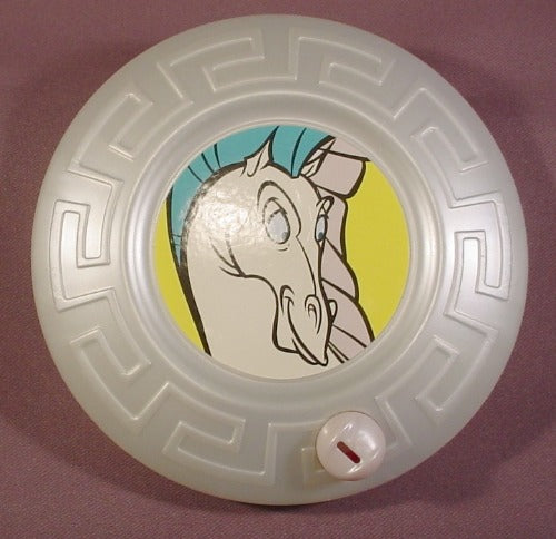 Mcdonalds 1997 Hercules Pegasus Whistling Discus Frisbee Toy, 5 1/2