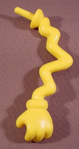 Mr. Potato Head Yellow Zig-Zag Left Arm, 4 1/4" Long