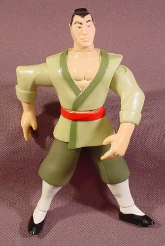Mcdonalds 1998 Disney Mulan, Li Shang Action Figure, 4 1/2" Tall