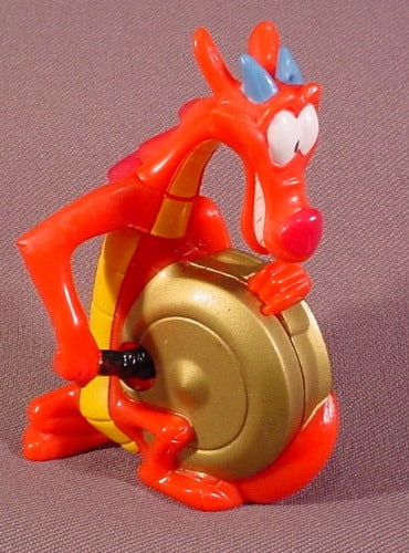 Mcdonalds 1998 Disney Mulan, Mushu Dragon Toy, 3 1/8" Tall