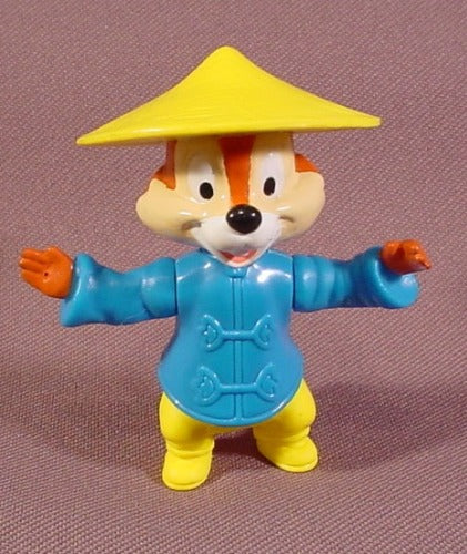 Walt Disney World Epcot Chip Figure In China Pavillion Outfit, 3"