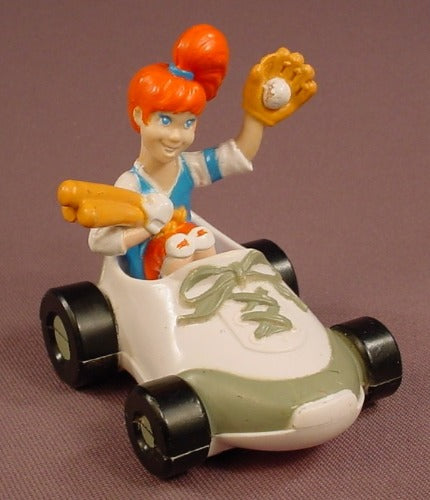 Burger King 1990 Kid Transporters Boomer In A Sneaker Shoe Car