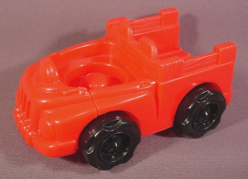 Fisher Price Little People Red Single Seat Truck With Cargo Space