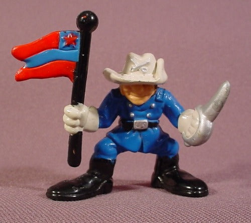 Fisher Price 1999 Cavalry Soldier With Flag & Saber, 77106