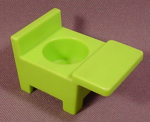 Fisher Price Vintage Lime Green School Classroom Student's Desk