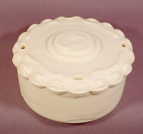 Fisher Price Round Cake With Pretend Frosting, 2" Tall, 4" Across,