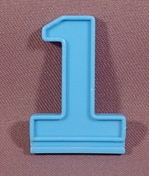 Fisher Price Blue Number "1" Slide In Accessory, 2152 Create-A-Cake