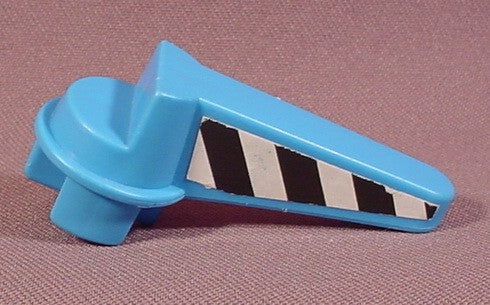 Fisher Price Flip Track Tall Blue Crossing Gate With White & Black