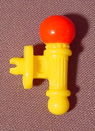 Fisher Price Imaginext Yellow Wall Light With Red Globe, 78334 Poli