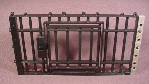 Fisher Price Imaginext Double Wide Black Jail Or Dungeon Wall