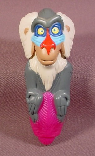 Mcdonalds Lion King Laughing Rafiki Finger Puppet Toy, 4 1/2" Tall