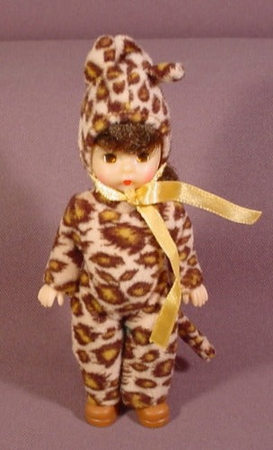 Mcdonalds Madame Alexander Doll Leopard Costume, 5 3/8" Tall