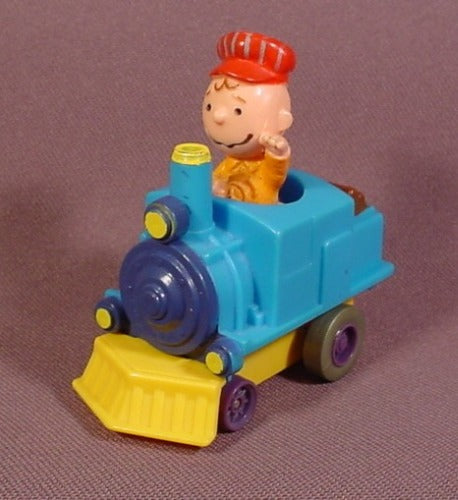 Mcdonalds 1989 Peanuts Friction Racers Charlie Brown In Stem Engine