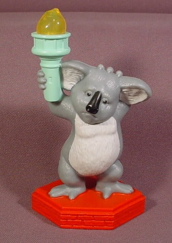 Mcdonalds 2006 The Wild Nigel Koala Figure Toy, His Torch Lights Up