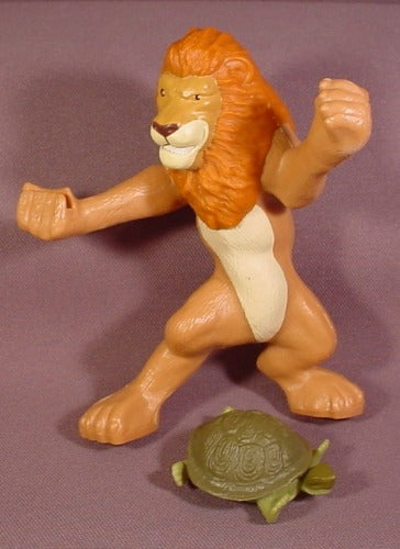 Mcdonalds 2006 The Wild Sampson The Lion Figure Toy, He Throws The