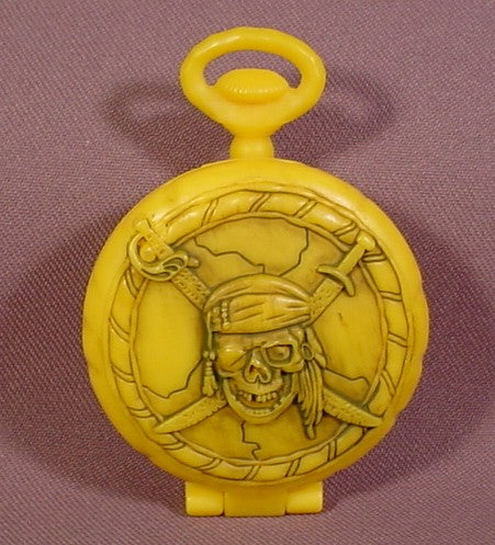 Mcdonalds 2008 Pirates Of The Caribbean Plastic Pocket Watch Toy, 3