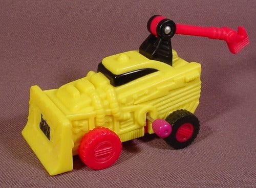 Wendy's Restaurant 1995 Techno Tows Yellow Snow Plow Tow Truck, 3 1