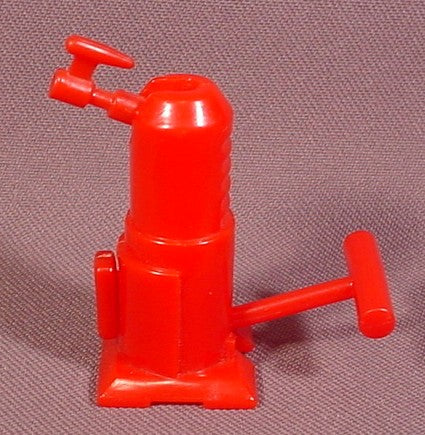Red Mechanic's Garage Tire Changer Toy, 2" Tall, Playset Figure Acc