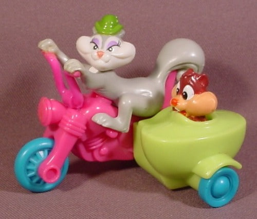 Mcdonalds 1993 Animaniacs Slappy & Skippy's Chopper Toy
