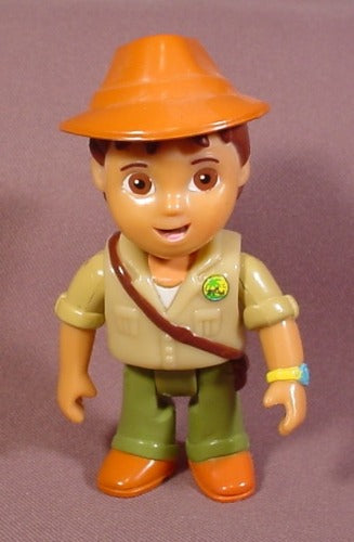 Go Diego Explorer Figure From Triceratops Rock Playset, 4" Tall, 20