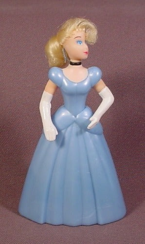 Disney Cinderella Figure, 4" Tall, 1996 Mcdonalds Disney Masterpiec