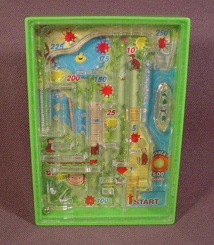 Curious George Ball Maze Puzzle, 4 1/4" Tall